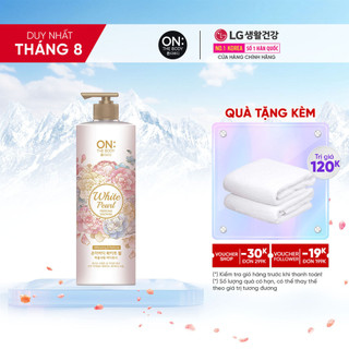 Sữa tắm hương nước hoa The Body Perfume White Pearl bột ngọc trai 1000gr