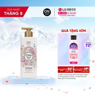 Sữa tắm dưỡng ẩm hương nước hoa On: The Body Perfume White Pearl 500g