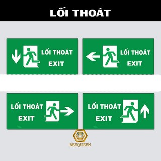 Biển báo lối thoát - exit