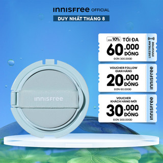 Lõi phấn nước kiềm dầu innisfree No Sebum Powder Cushion Refill 14g (New 2023)