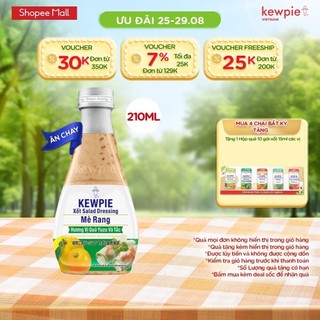 Xốt salad dressing mè rang kewpie hương vị quả yuzu & tắc 210ml