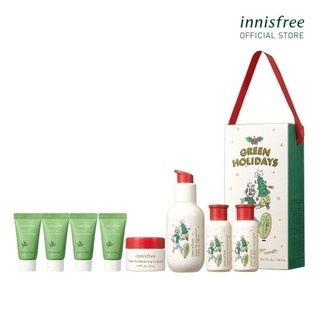 Bộ sản phẩm dưỡng và cân bằng ẩm da trà xanh Innisfree Green Tea Seed Set 1