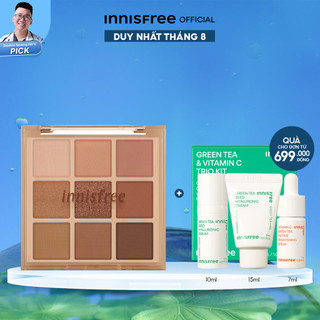 Bảng phấn mắt các màu cơ bản innisfree Essential Shadow Palette 8.3 ~ 8.7 g
