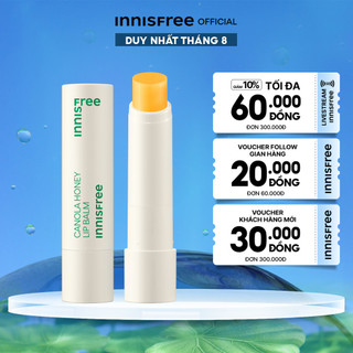 Son dưỡng ẩm không màu innisfree Canola Honey Lip Balm 3.5g