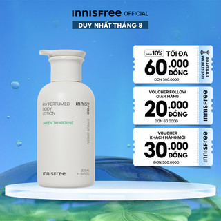 Sữa dưỡng thể hương nước hoa innisfree My Perfumed Body Lotion 330ml (New 2023)