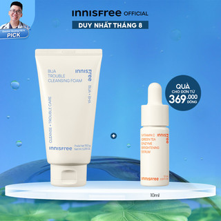 Sữa rửa mặt dành cho da mụn innisfree Bija Trouble Facial Foam 150g