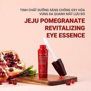 Tinh chất dưỡng mắt chống oxy hóa lựu innisfree Jeju Pomegranate Revitalizing Eye Essence 15ml