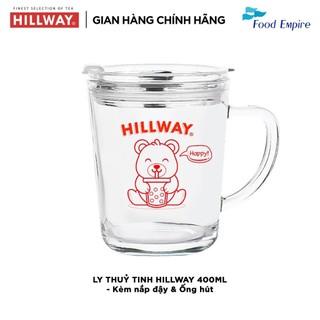 Cốc thuỷ tinh, ly thuỷ tinh trong suốt Hillway 400ml