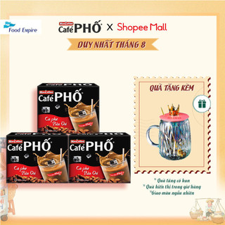 Combo 3 hộp Cà phê phố Sữa Đá - Maccoffee (hộp 10 gói x 24g)