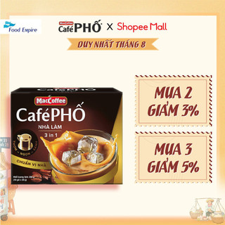 Cà phê Phố Nhà làm - MacCoffee (hộp 10 gói x 28g)
