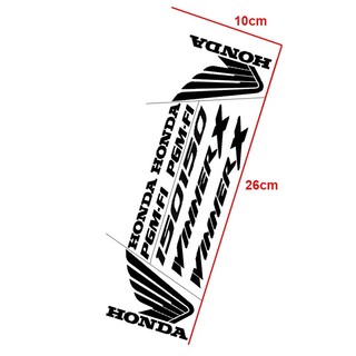 Bộ Tem WinnerX 10 món Phản Quang