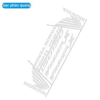 Bộ Tem WinnerX 10 món Phản Quang