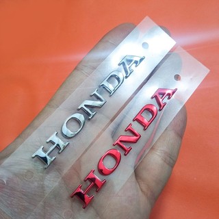  Tem chữ Honda zin 1x8cm Dán Mão Mặt nạ bửng xe máy nhựa cứng ABS   giá 1 cái   