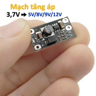 Module tăng áp dc mini từ 3.7-12v lên 5v/8v/9v/12v