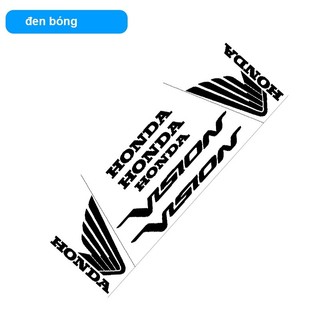 Bộ decal tem xe chữ vision 7 món Phản Quang sắc nét