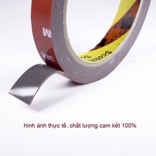 Băng Keo Dán Cường Lực 2 Mặt 3M (nhiều size - cuộn dài 3 mét)