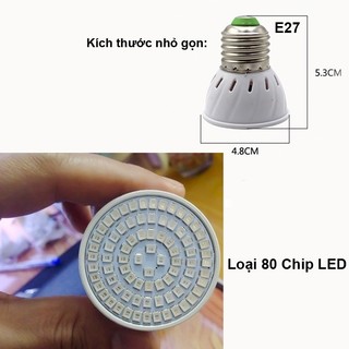 Bóng Đèn Trồng Cây 80 Led E27 220V