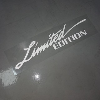 Tem Decal Phản Quang Limited Edition dán trang trí xe