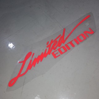 Tem Decal Phản Quang Limited Edition dán trang trí xe