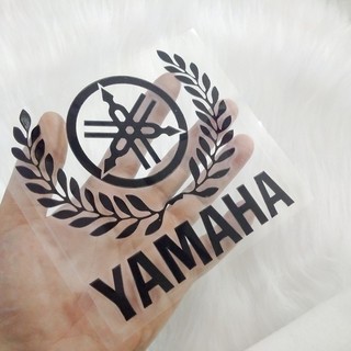Tem decal Bông lúa YAMAHA Loại lớn dán xe ( giá 1 tem )