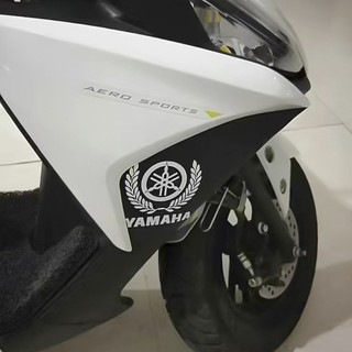 Tem decal Bông lúa YAMAHA Loại lớn dán xe ( giá 1 tem )