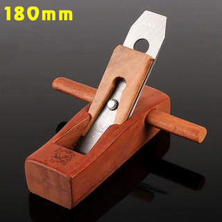 Bào gỗ cầm tay bằng gỗ căm xe 180mm Lưỡi Thép Nung Cứng Sắc Bén