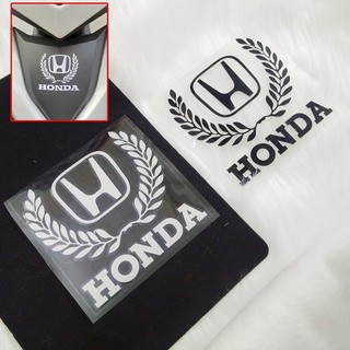 Tem decal Bông lúa Honda Loại lớn dán xe