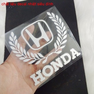 Tem decal Bông lúa Honda Loại lớn dán xe ( giá 1 tem )