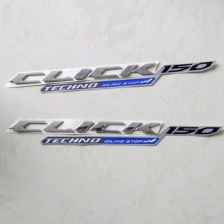 Bộ Tem CLICK Techno 125 150 cho xe máy Honda
