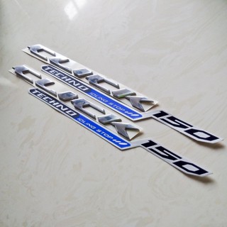 Bộ Tem CLICK Techno 125 150 cho xe máy Honda