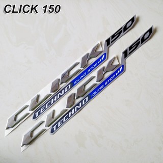 Bộ Tem CLICK Techno 125 150 cho xe máy Honda