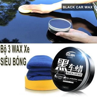  Sáp Đánh Bóng BLACK cho Xe ô tô Xe Máy Phục hồi sơn Che vết xước ố 