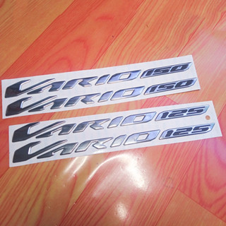 Bộ Tem Chữ VARIO 125 150 3d nổi Xe Honda