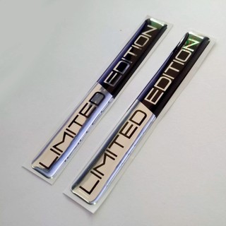 Bộ 2 Tem LIMITED EDITION PVC dẻo dán xe