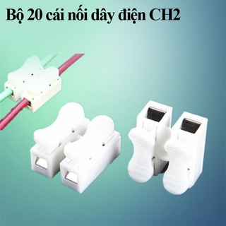 20 Đầu nối CH2 dùng nối dây điện,nối nguồn điện cho đèn