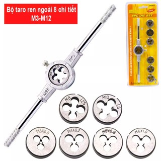 Bộ Taro tạo ren ốc Ngoài 8 món Hàng xịn