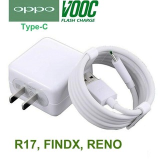 Bộ sạc nhanh VOOC 5V-4A R17, FINDX, RENO dành cho điện thoại Oppo Chân Type-C