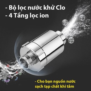Bộ lọc Nước Khử Clo cho Vòi Hoa Sen Nhà Tắm