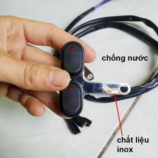 Công Tắc Led đôi chân ốc cho xe máy NK080