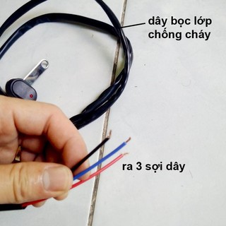 Công Tắc Led chân ốc cho xe máy NK081