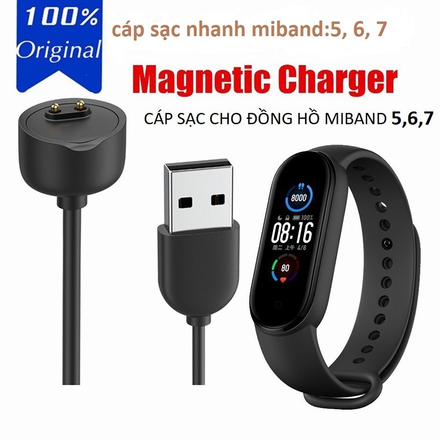 Cáp sạc cho đồng hồ Xiaomi MiBand 5