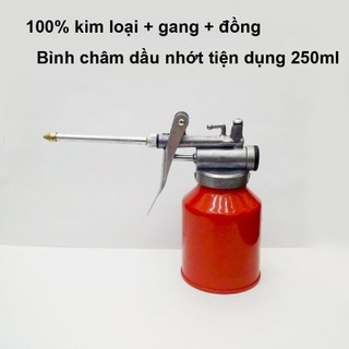 Bình châm nhớt cho máy móc cơ khí, Gang đúc kim loại 100%