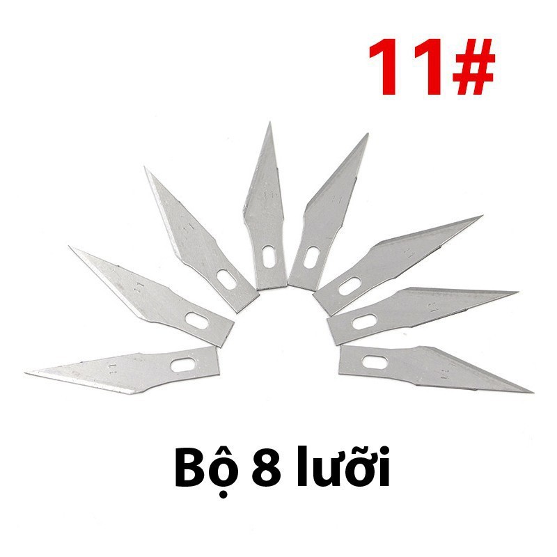 Bộ lưỡi dao khắc đa năng lưỡi xéo