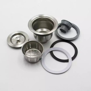 Bộ chặn nước lọc rác bồn chậu rửa Chén Bát Loại xịn inox