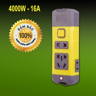 ổ cắm điện không dây 16A 4000W Chân cắm đồng, Có nút nguồn 868