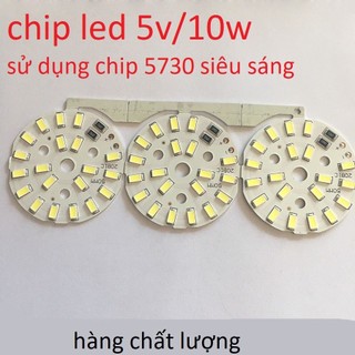 Chip LED 5V / 10W, 24W chip 5730 siêu sáng