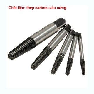 Bộ Tháo Bu Lông Ốc Vít - 5 Mũi (Tháo Khoét Ốc Gẫy Trờn Ren )