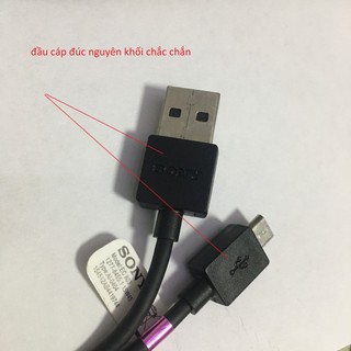 cáp sạc nhanh SONY 2A,18w cồng sạc micro usb