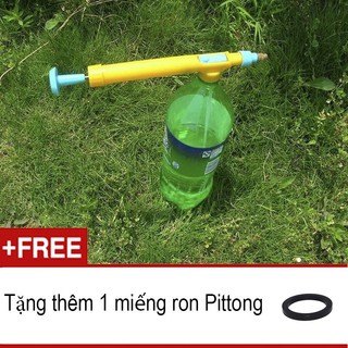 Đầu Nén Hơi Pittong Phun Tưới Cây, Gắn chai nước ngọt