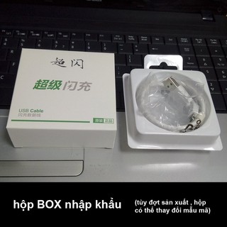 Cáp Sạc Nhanh VOOC Micro android hỗ trợ VOOC cho OPPO